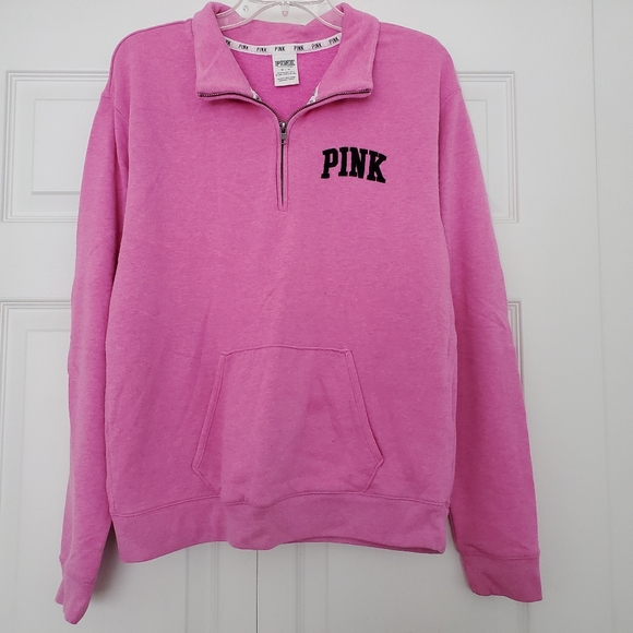 PINK Victoria's Secret Tops - VS PINK Quarter Zip-Up